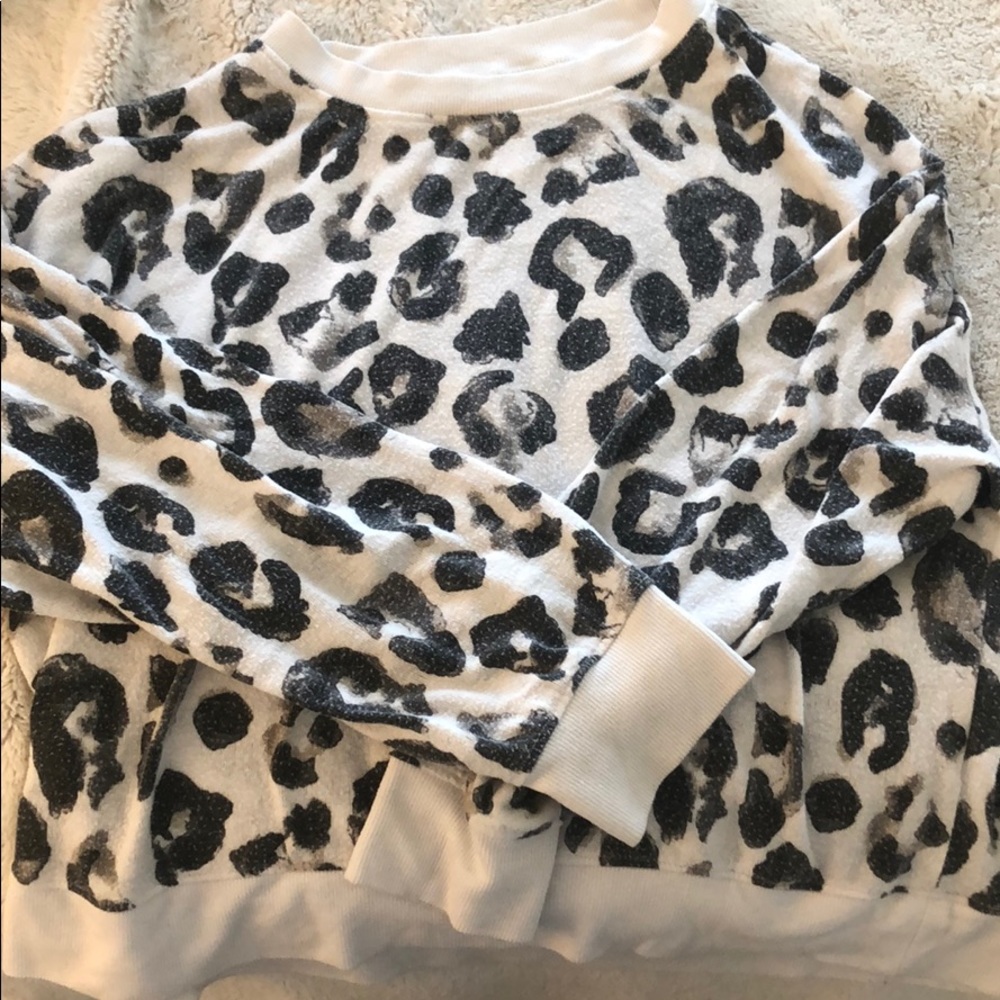 Z Supply leopard print sweater